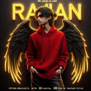 DP Wings Name AI Photo Editing Rajan Editz